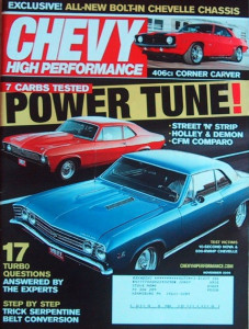 CHEVY HIGH PERFORMANCE 2006 NOV - CARB DUEL, TURBO TIPS